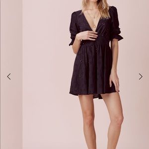 For love and lemons black eyelet dress